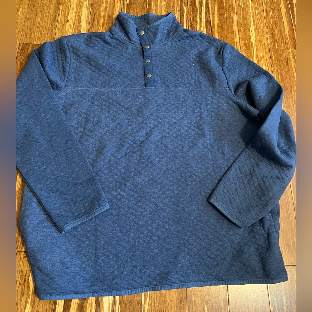Men's Blue Pullover Shirt